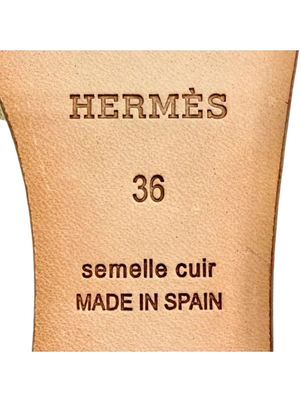 Hermes Tivoli Leather Kelly Buckle Ankle Strap Espadrilles Wedge Sole Sandals